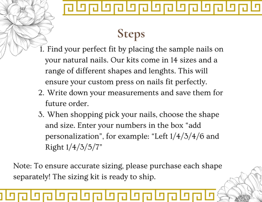 Sizing Kit