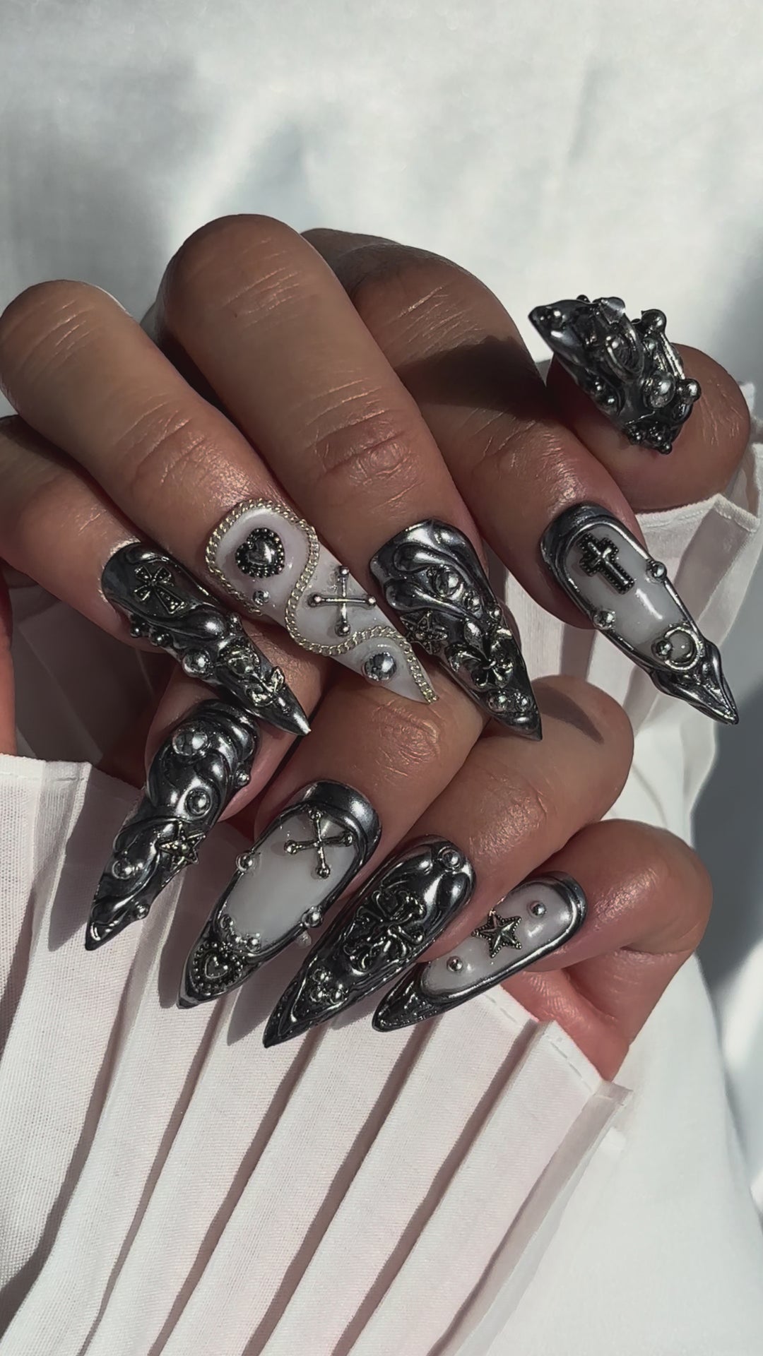 Gothic Silver Glamour